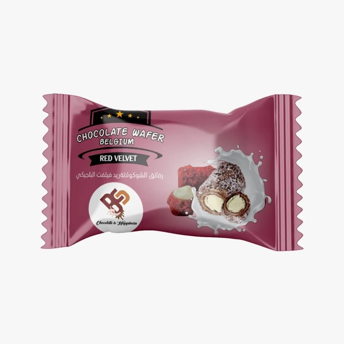 Chocolate Wafer Belgium Red Velvet
